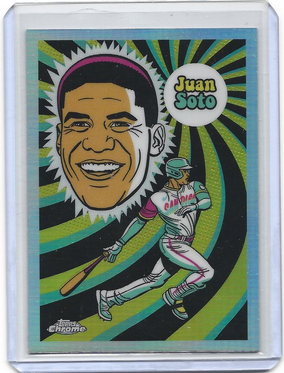 2023 Topps Chrome Ultraviolet All-Stars Juan Soto SanDiego Padres #UV-9 Case Hit