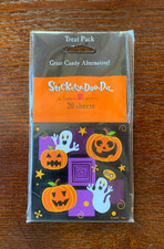 Stickety Doo Da Halloween Stickers, Treat Pack, Ghost Pumpkin American Greetings