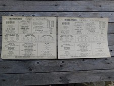 Vintage 1967 Dodge-plymouth 426 Hemi Sun Engine Tune Charts Vintage 1967 Dodge-plymouth 426 Hemi Sun Engine Tune Charts
