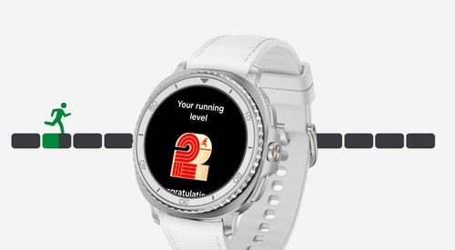 Samsung Galaxy Watch 8 L505 Classic 46mm LTE White Europa - Foto 3 di 8
