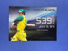 2015 Topps ~ Reggie Jackson ~ Tape Measure Blasts ~ TMB-4 ~ Athletics