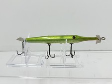 VINTAGE CREEK CHUB GREEN GAR FISHING LURE