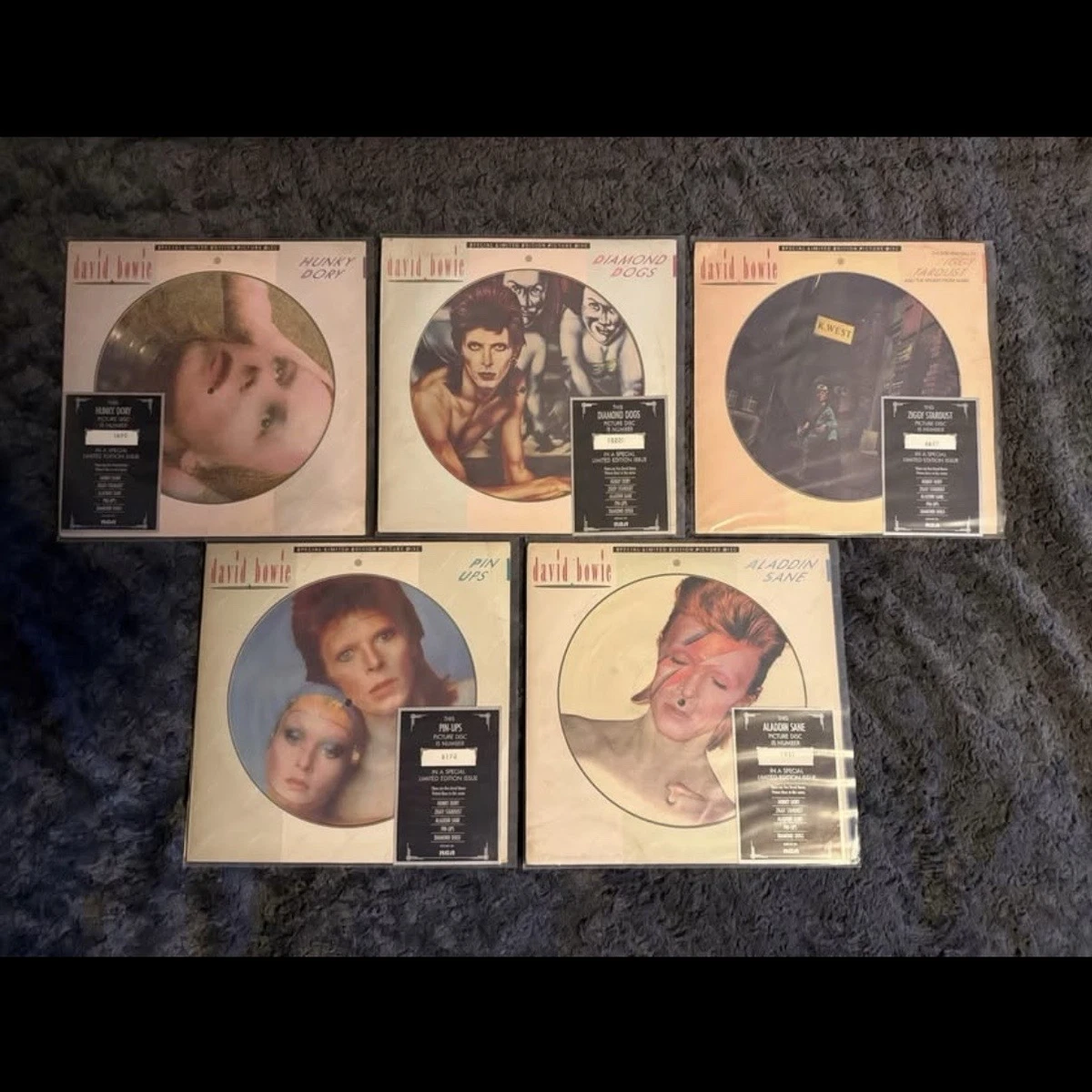 David Bowie Picture Disc Music Records for sale - eBay
