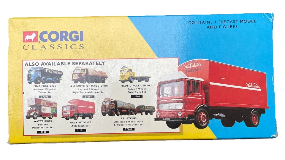 Corgi 21201 AEC Truck Set Mackintosh's - Photo 2/3