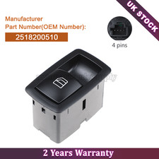 Power Window Switch Control For Mercedes-Benz A Class W169 B-Class A2518200510