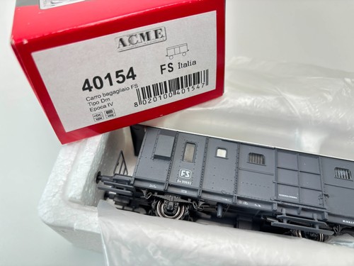 ACME 40154 FS Bagagliaio serie Dm 99682 Treni Merci grigio ep IV res Cremona | Condition: Usato