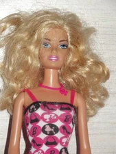 Barbie Basics CEO Doll with Pink, Black, White dress, Necklace B72