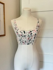 Victoria's Secret Dream Angels Floral Lace Corset