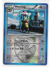 Watchog 113/135 Plasma Storm Black & White B&W Reverse Holo Pokemon TCG Card NM
