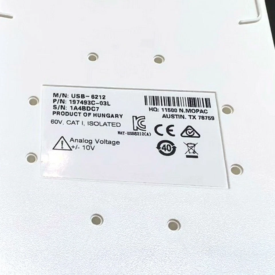 Scheda Acquisizione Dati Multifunzione USB-6212 780107-01 USB6212 Nuova NI USB-6212 780107-01 Spedizione Gratuita - Immagine 4 di 4