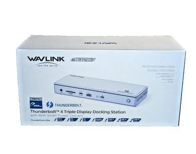 Wavlink Thunderbolt 4 Docking Station WL-UTD45 ThunderDock Elite 2.5G Triple 4K