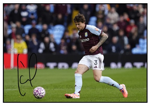 11992. Victor Lindelof Signed Pictures (A4 Prints) Aston Villa Man United Sweden