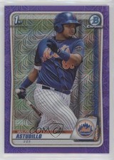 2020 Bowman Mega Box Purple Mojo Refractor 123/250 Wilfred Astudillo #BCP-37 3h1