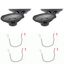 PowerBass OE-690D - 6"x9" 3-Way Speakers 100W rms / 300W max (Dual 4 Ohm VC) ...
