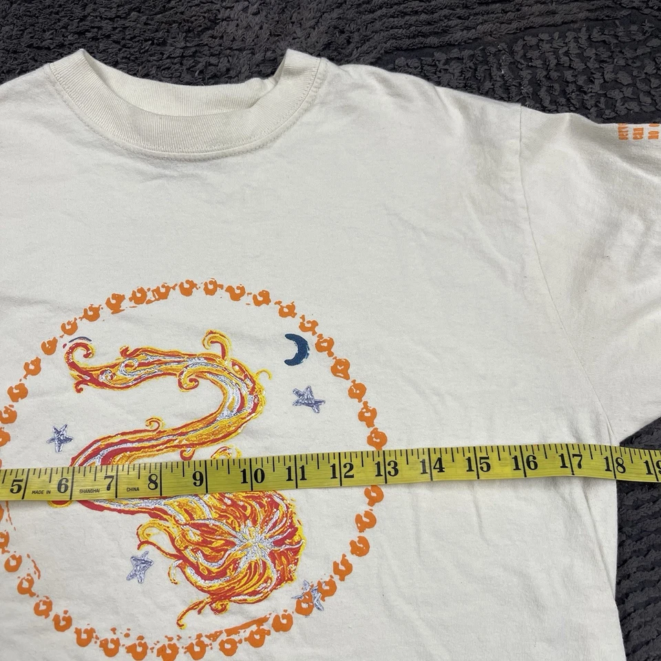 Camisa Smashing Pumpkins HUF Gish Dragon Gráfica Manga Larga Blanca Talla S Foto 3 de 4