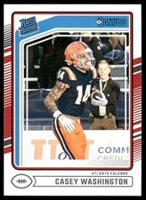 2024 Donruss #392 Casey Washington RC Rookie Atlanta Falcons