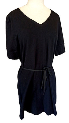 Backstage Longshirt Minikleid Schwarz   Damen Rac Gr. -M- passt 36,38,S Nero