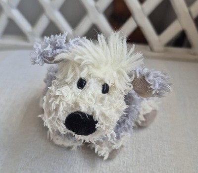 Jellycat Tiny Truffles Sheepdog Mini Rare Retired Tiny Grey Cream Fluffy VGUC