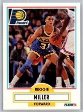 1990-91 Fleer #78 Reggie Miller