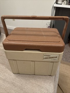 Vintage 1984 Igloo Roadster Car Cooler & Cup Holder
