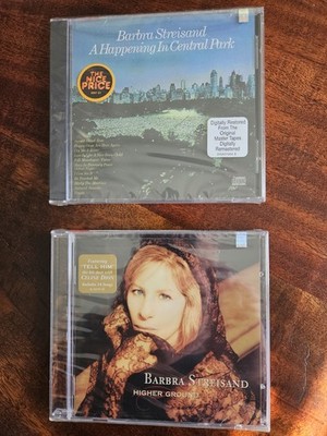 BARBRA STREISAND 2 NEW CD'S ONE PRICE..CENTRAL PARK / HIGHER GROUND 