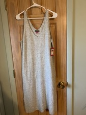 Vince Camuto Womens Sz Md. Heather Grey Sleeveless Knit Dress