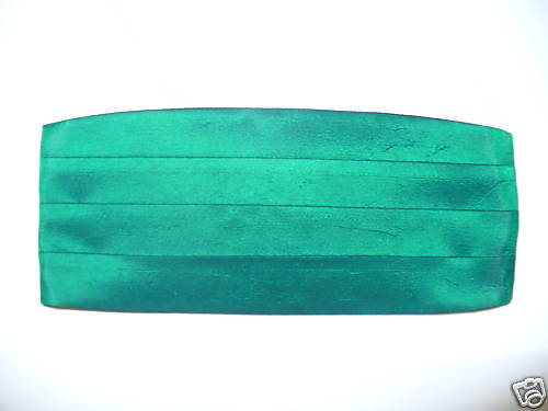 Cummerbund usado esmeralda - Imagen 1 de 1