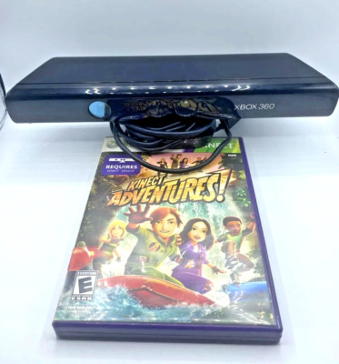 KINECT SENSOR with KINECT ADVENTURES GAME FOR MICROSOFT XBOX 360