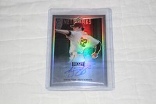 DAULTON JEFFERIES 2016 LEAF METAL DRAFT AUTOGRAPH REFRACTOR ATHLETICS ROOKIE