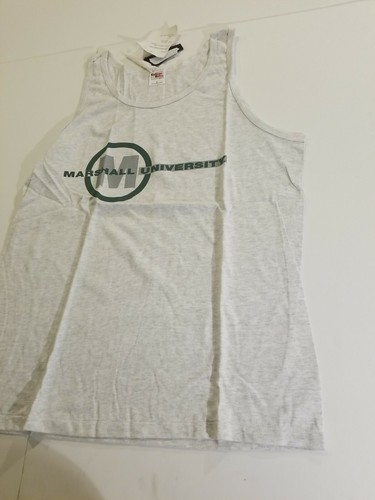 marshall university Tank top 1991 Vintage Size Mens Large Rare New With Tags  - Picture 9 of 12
