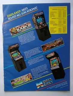 Lock On Karnov Kid Niki Arcade Magazine Print AD Video Games 1987 Vintage