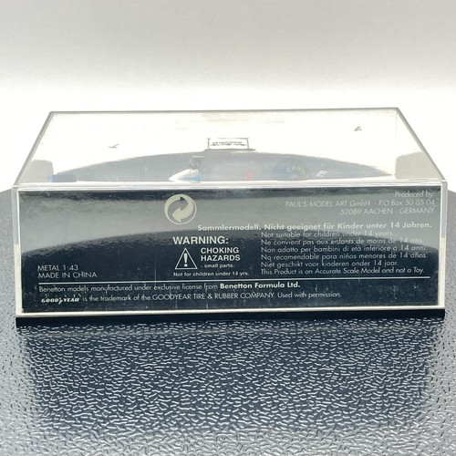 MINICHAMPS 1/43 Benetton Renault B197 Jean Alesi #7 Japan GP 1997 Japanese - Picture 13 of 15