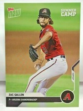 ERROR - Zac Gallen 2020 Topps Now Summer Camp Edition Wave 2 RC#OD-496  SP /1363
