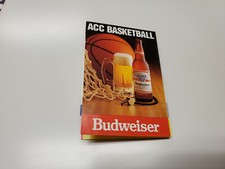 JS15 ACC Atlantic Coast Conference 1989/90 Men's Basketball Pocket Schedule