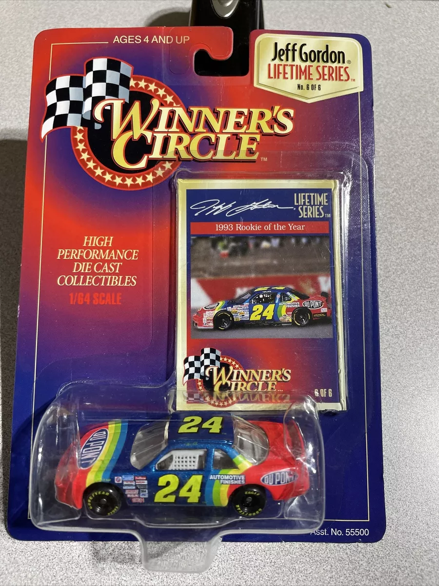 Winner s Circle 24 Jeff Gordon Lifetime Series Car No. 6 of 6 eBay