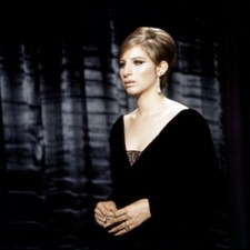 Barbra Streisand classic Funny Girl portrait 12x12 inch poster