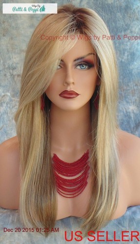 ZARA RENAU LACE FRONT MONOTOP WIG *ROOTED BLONDE 12FS8 HOT HOT SLINKY - 第 2/12 張圖片