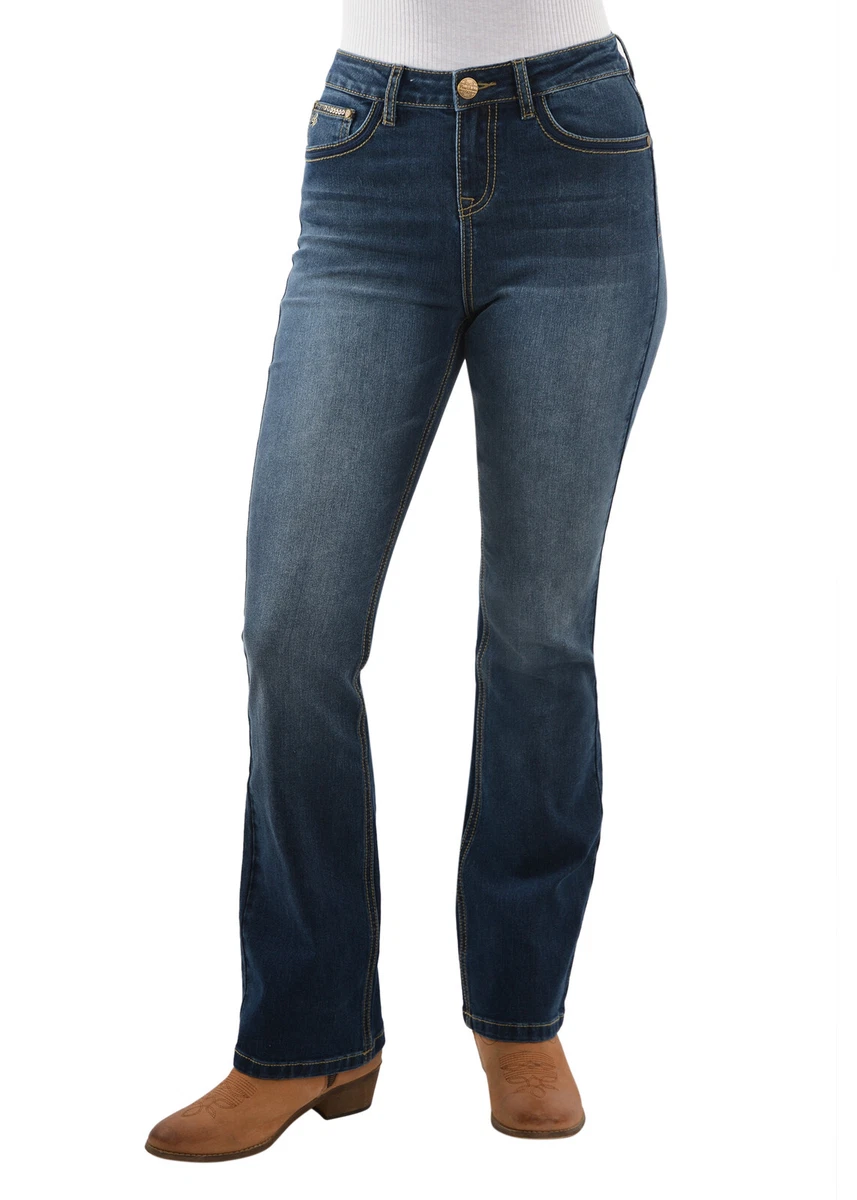 Plus size western bootcut jeans clearance