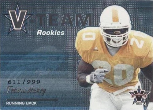2001 Pacific Vanguard Travis Henry #2