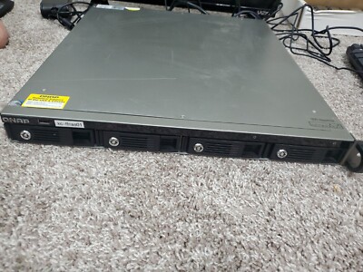 TS-469U-RP QNAP TS-469U-RP 4-BAY NAS SERVER WITH PSU AND HDD