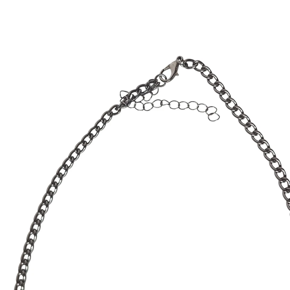 Colar Paparazzi Realmente Rococó Roxo Curto Frisado Circular Loops Declaração - Imagem 4 de 4