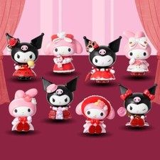 Sanrio Miniso My Melody  Kuromi Rose And Earl Series Blind Box Open Confirmed
