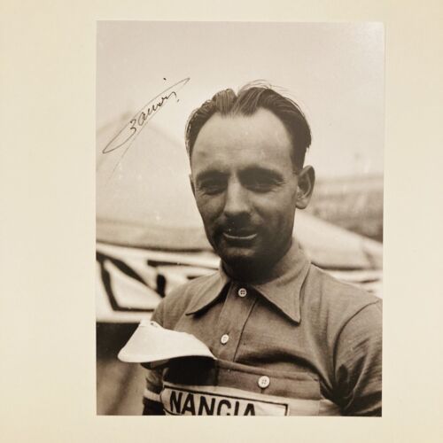 Signed Photo Gilbert Bauvin Tour de France Cycling Autograph 1956 French