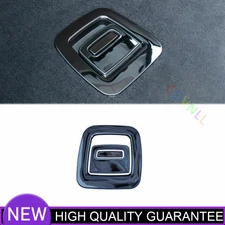 Back Door Tailgate Handle Switch Cover Trim For BMW X5 G05 2019-2022 Black Steel