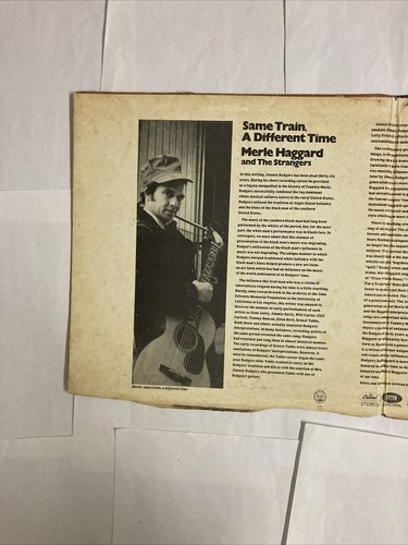 Merle Haggard: Same Train, A Different Time 2x LP Vinyl VG+/VG+ Jimmie Rodgers - Picture 4 of 14