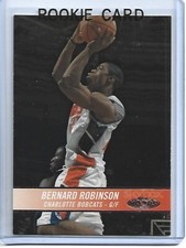 Bernard Robinson-Bobcats-2004-05 Hoops Basketball Rookie Card #182 (767/1750). rookie card picture