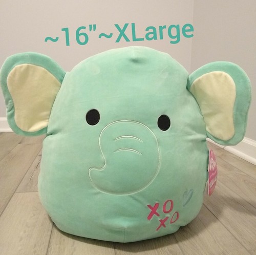 squishmallow turquoise elephant