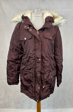 Tokyo Laundry Tonya Faux Fur Lined Jacket Uk 12 Rrp £69.99 Dh9 Jj 01