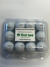 12 Titleist Pro V1x, Pro V1s Near Mint Golf Balls AAAA