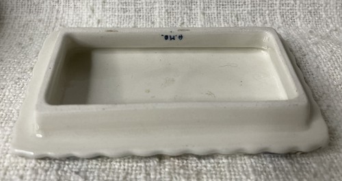 Delft De Porceleyne Fles Rectangular Tin Polychrome 12x8x6cm - Picture 7 of 8